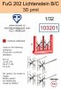 Omask 103201 FuG 202 Lichtenstein B/C (3D print) 1/32